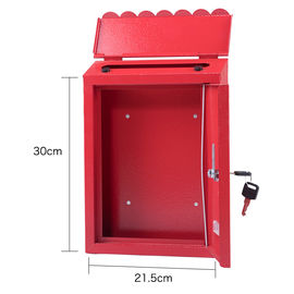 Multi Color Large Mailboxes Residential Wall Mounted Garden Waterproof Post Box