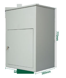 Wall Mount Lock Box Outdoor or Freestanding Home, Office, Commercial Mailbox Parcel Box