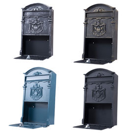 Outdoor Retro Vintage European Aluminum Diecast Wall Mounted Mail Box Post Box Secure Letterbox