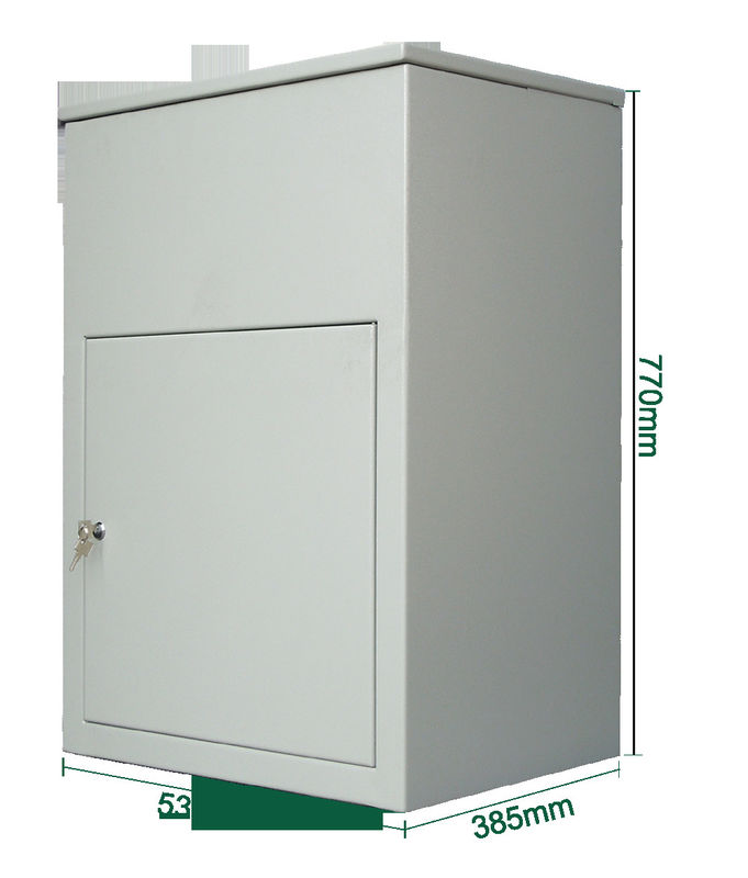 Wall Mount Lock Box Outdoor or Freestanding Home, Office, Commercial Mailbox Parcel Box
